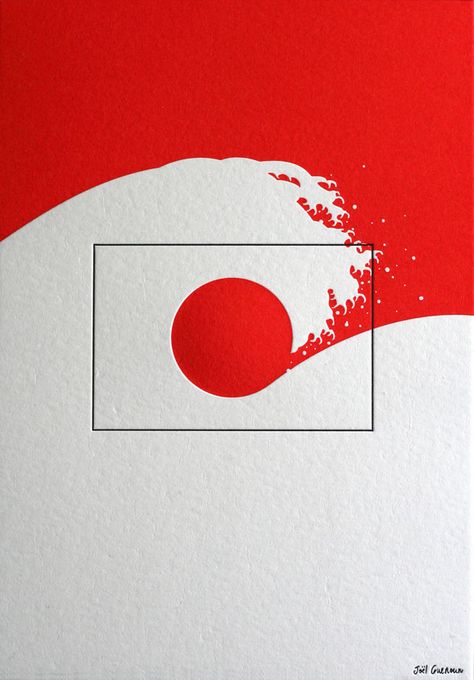 Poster Grafico, Illustration Design Graphique, Design Japonais, Japanese Flag, Graphisches Design, Japanese Graphic Design, Art Japonais, Art Et Illustration, Japan Design