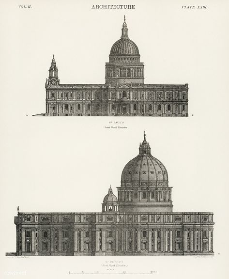 St Peters Cathedral, Architectural Wall Art, St Basils Cathedral, London Buildings, St Peters, Building Illustration, Vintage Architecture, Vintage Art Print, Interior Illustration