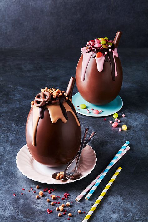 Easter Sweets, Kid Desserts, Easter Eggs Chocolate, Chocolate Eggs, Easter Candy, Easter Chocolate, Easter Cakes, Easter Treats, Easter Recipes