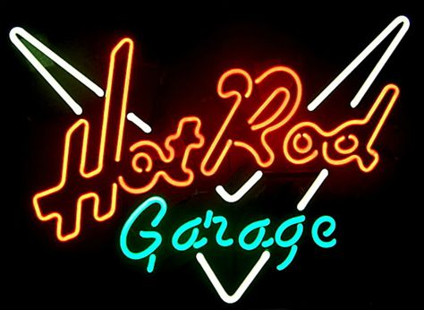 Man Cave Shop, Neon Gas, Neon Moon, Garage Signs, Garage Art, Neon Design, Man Cave Garage, Old Signs, Neon Light Signs