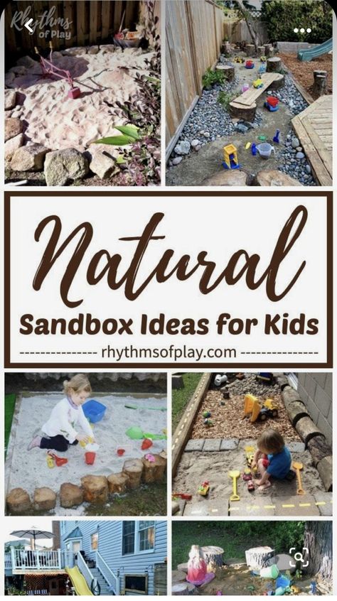 Natural Sandbox, Cover Patio Ideas, Backyard Covered Patio Ideas, Backyard Cover, Sandbox Ideas, Sandbox Plans, Sand Pits For Kids, Backyard Sandbox, Diy Sandbox