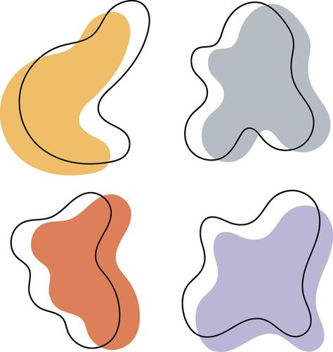 Amoeba Blob with Colorful Doodle Design. Vector Icon Set Blob Graphic Design, Doodle Design, Doodle Designs, Logo Banners, Cityscape Photos, Icon Set Vector, Kids Logo, Marketing Design, Custom Illustration