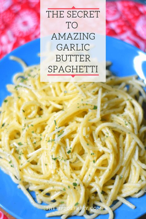 Garlic Butter Spaghetti, Spaghetti Pasta Recipe, Butter Spaghetti, Garlic Butter Noodles, Garlic Butter Pasta, Spaghetti Recipes Easy, Delicious Spaghetti, Garlic Spaghetti, Noodle Recipes Easy