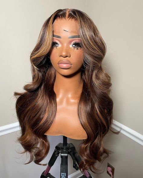 All posts • Instagram Ombre Wig Black Women, Ombre Lace Front Wig Black Women, Brown Ombre Black Women, Blonde Brown Black Ombre Wig, Brown Ombre Lace Front Wig, Fall Ombre, Ashy Blonde, Honey Blonde Hair, Short Locs Hairstyles