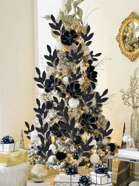 8pcs Christmas Wedding Decor Sparkling Golden Powder Artificial 6-Leaf Olive Leaves, Indoor Home Christmas Tree Wreath Decor, Photography Props, Winter Party, Christmas Decoration,Christmas Multicolor    PE     Event & Party Supplies, size features are:Bust: ,Length: ,Sleeve Length: Tan And Brown Christmas Decor, Black And Gold Christmas Tree Topper, New Orleans Saints Christmas Tree, Black White Silver Gold Christmas Decor, Black White And Gold Christmas Tree Decorations, Black And Gold Christmas Decor Ideas, Winterfest Decorations, Black Gold And White Christmas Tree, Black And White Buffalo Plaid Christmas