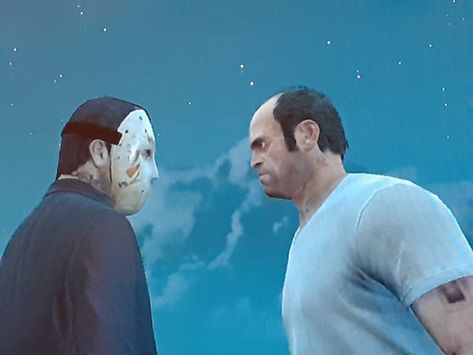 Are they more than best friends ?? 🤨 Trevor X Michael, Trevor Philips, Gta V, Gta 5, Best Friends, Quick Saves