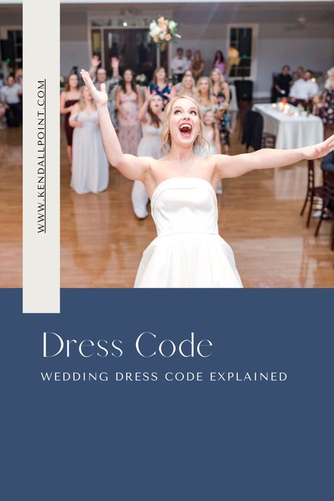 Wedding Dress Code | Wedding guest attire | Dress Code for wedding Wedding Dress Codes, Wedding Dress Code, Dress Code Wedding, Wedding Suit, Dress Code, Wedding Tips, Wedding Suits, Dress Codes, Big Day