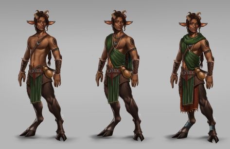 Satyr Bard Dnd, Satyr Character, Pan Mythology, Mythical Creatures List, Animation Classes, Humanoid Creatures, Fantasy Races, Dnd Art, Dungeons And Dragons Homebrew