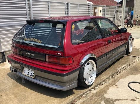 90s Honda, Ef Civic, Car Hub, Civic Ef, Customized Cars, Stanced Cars, Honda Racing, Car Diy, Honda Crx