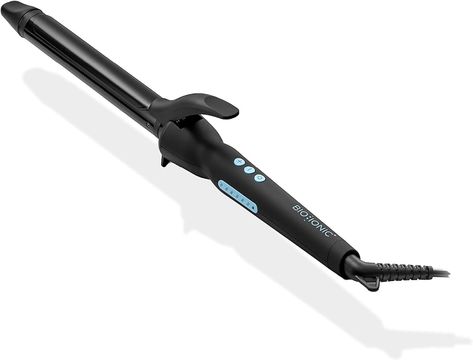 Amazon.com: BIO IONIC 1" Pro Curling Iron - Moisturizing Heat Technology, Long Barrel Curling Iron for Faster, Easier Styling - Long Barrel Styler, Conditions and Boosts Shine with Ceramic Coating, 1 Inch : Beauty & Personal Care Bio Ionic Curling Iron, Long Barrel Curling Iron, Expensive Christmas Gift, Expensive Christmas, Hair Christmas, Heat Protector, Barrel Curling Iron, Wishlist 2024, Hair Straightening Iron