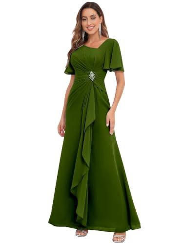 Mother Of The Bride Gown Sage Green, Mother Of The Bride Dress Green, Masquerade Dress Black, Sage Green Dress Formal, Grandmother Of The Bride Dresses, Green Dress Formal, Wedding Sage Green, Formal Wedding Guest Dress, Sage Green Dress