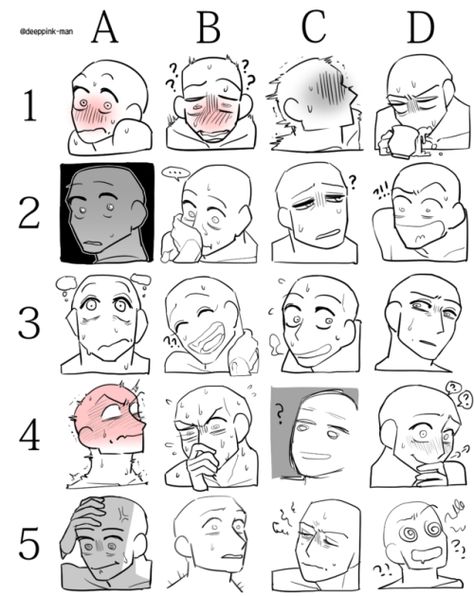 somewhere over the rainbow Facial Expressions Drawing, Drawing Face Expressions, Drawing Faces, Drawing Prompt, 캐릭터 드로잉, Drawing Expressions, Cartoon Faces, Anime Drawing, Art Prompts