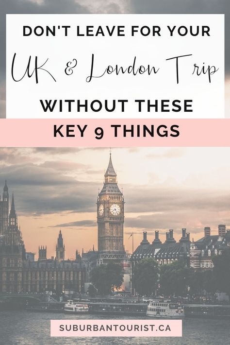 Uk Packing List, London Packing List, Uk Trip, Trip Packing, Blog Post Ideas, Day Trips From London, London Trip, Travel Uk, Airplane Essentials