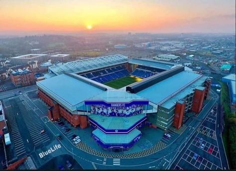 Ibrox Stadium, Stadium Wallpaper, Glasgow Rangers Football, Glasgow Rangers Fc, Rangers Football, Glasgow Rangers, Galaxies Wallpaper, Rangers Fc, Football Stadiums