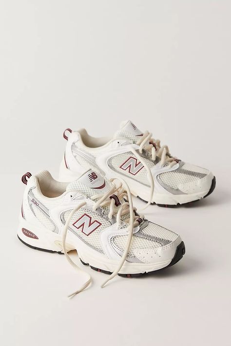 New Balance 530 sneakers. #New_Balance_530_Outfit #New_Balance_Dad_Shoes #New_Balance_530 #Dad_Shoes Shoe Hacks, Dad Sneakers, Cute Nike Shoes, Balance Sneakers, Dad Shoes, Cute Sneakers, Hype Shoes, Shoe Inspo, Cute Nikes