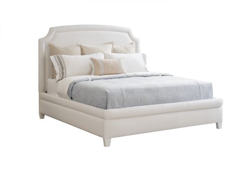 Avalon Upholstered Bed | Lexington Home Brands Arched Headboard, King Upholstered Bed, Barclay Butera, Lexington Home, Lexington Furniture, Cushion Headboard, Beds & Bed Frames, Upholstered Bed, Panel Bed