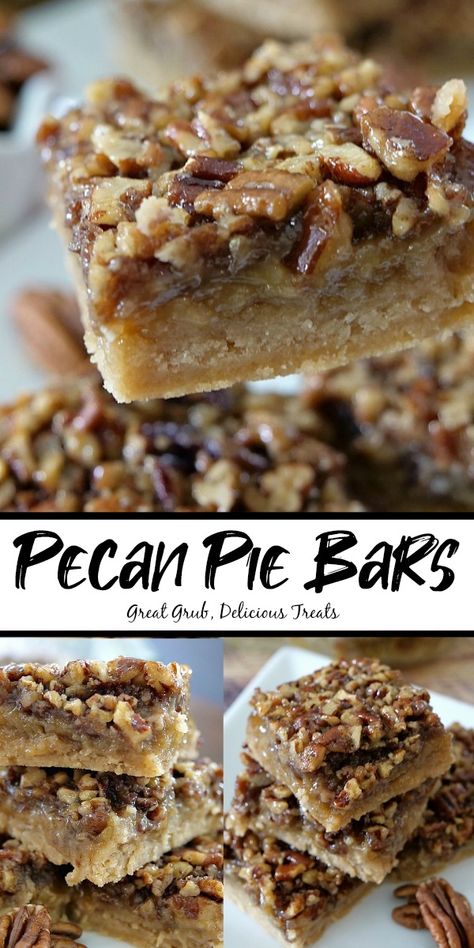 Pecan Pie Bars are a fabulous fall dessert recipe loaded with chopped pecans with a scrumptious buttery shortbread crust, then baked to perfection. Best Pecan Pie Bars, Pecan Desserts Recipes, Pecan Bars Recipe, Pecan Pie Bars Easy, Pecan Pie Bars Recipe, Pecan Filling, Pecan Desserts, Best Pecan Pie, Pie Bar Recipes