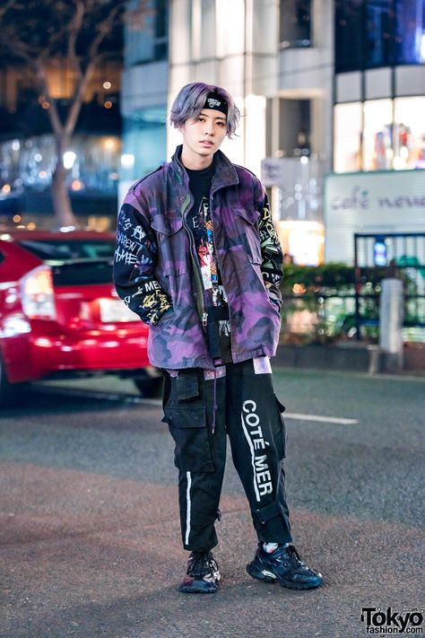 Japanese Fashion Street Tokyo Style, Japanese Fashion Male, Japanese Punk Fashion, Punk Outfits Men, Goth Outfits Men, Japanese Punk, Masc Fashion, Streetwear Inspo, Retro Photography