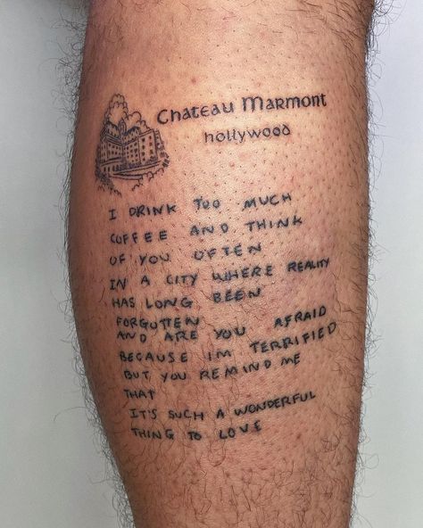 kelsey’s Instagram post: “SO THIS TATTOO IS EXTRA SPECIAL done on an extra special person ✨ i met @silviotonie when we were 11 years old at this young writers and…” Think Too Much Tattoo, Too Much Tattoo, Think Too Much, Too Much Coffee, Special Person, Too Much, Writers, Tattoo Quotes, Thinking Of You