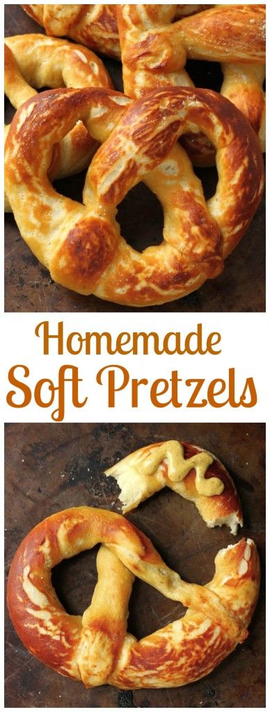 Homemade soft pretzels are so easy to make! Easy Homemade Pretzels, Homemade Pretzels Recipe, Pretzel Recipe, Soft Pretzel Recipe, Homemade Appetizer, Baking Homemade, Homemade Pretzels, Homemade Soft Pretzels, Pretzels Recipe