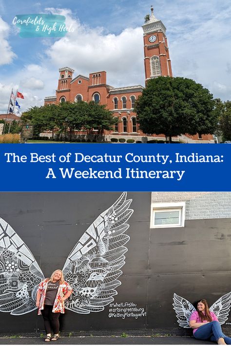 The Best of Decatur County, Indiana: A Weekend Itinerary - Cornfields and High Heels New Albany Indiana, Coney Dog, Weekend Itinerary, Hampton Inn, Family Restaurants, Travel Locations, Girls Weekend, Covered Bridges, Ways To Relax