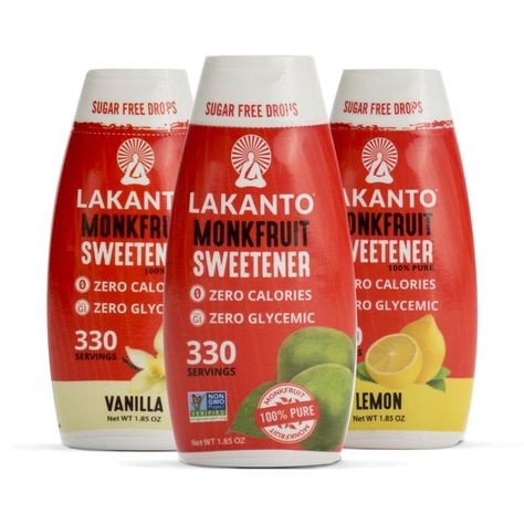 Liquid Monkfruit Sweetener Easy Fruit Smoothie Recipes, Yogurt Desserts, Monkfruit Sweetener, Water Fruit, Keto Products, Low Carb Meals, Fruit Yogurt, Smoothie Prep, Monk Fruit