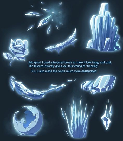 How to Art — Fire Tutorial by kantakerro Ice Tutorial, Ice Magic, Magic Drawing, Arte Doodle, Ice Art, Elemental Magic, Elemental Powers, Super Powers Art, Magic Design