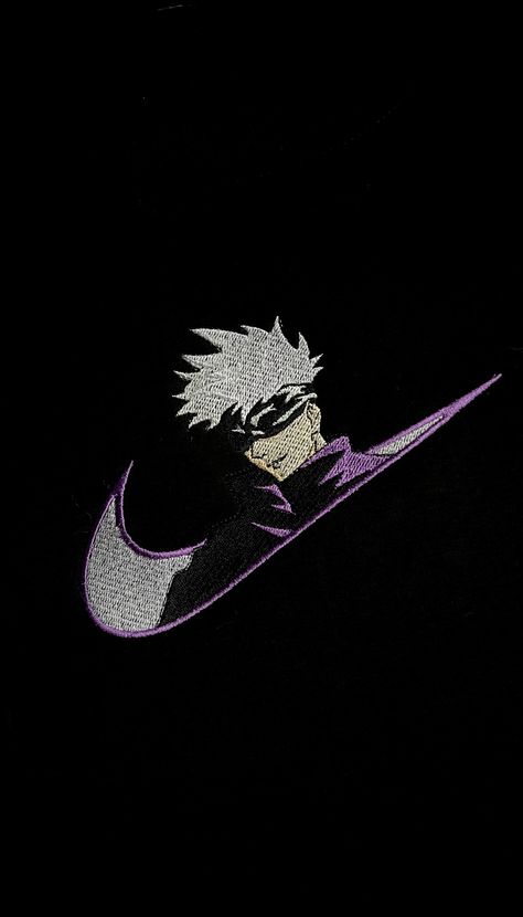 Jujutsu Kaisen, Jujutsu, Nike, Purple, Anime, Black