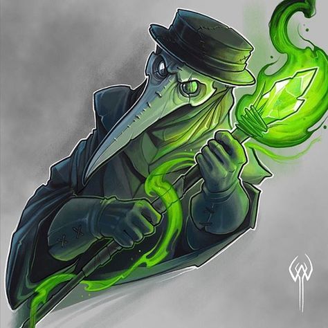 ADAM WHITE Evil Plague Doctor, Doctor Tattoo, Neo Tattoo, Creepy Drawings, Graffiti Characters, New School Tattoo, Desenho Tattoo, Tableau Art, Plague Doctor