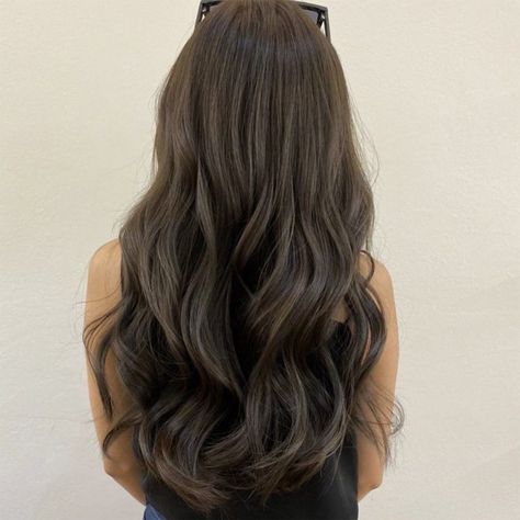 Dark Brown Ash, Bleach Hair Color, Hair Color Names, Natural Black Hair Color, Bleach Hair, Brown Wavy Hair, Hair Color Asian, Summer Hair Trends, Bob Hair Color