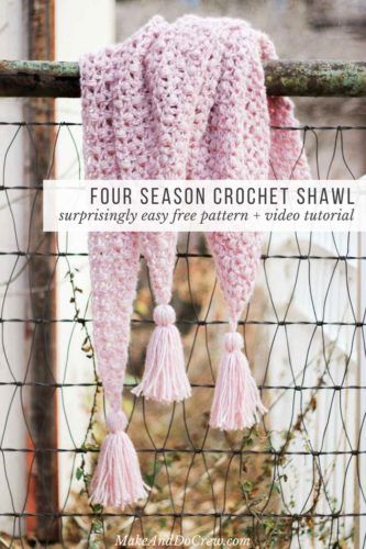 Crochet Prayer Shawls, Make And Do Crew, Crochet Shawl Pattern Free, Crochet Shawls And Wraps, Shawl Patterns, Crochet Wrap, Shawl Crochet Pattern, Color Blush, Crochet Heart