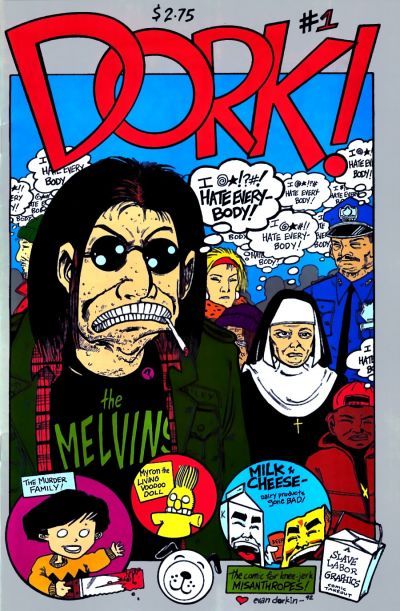 Evan Dorkin  Dork #1 90s Comics, Novels Books, Jack Kirby, Horror Comics, Scott Pilgrim, Comic Panels, Graphic Novels, Cartoon Tv, Art Google