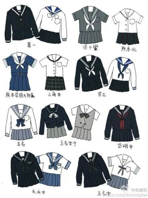 Japanese Uniform, Drawing Hair Tutorial, Clothing Sketches, Drawing Anime Clothes, Anime Dress, Anime Clothes, Poses References, Fashion Design Drawings, Anime Drawings Tutorials