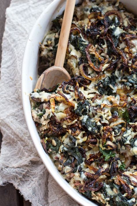 Wild Rice Recipes, Half Baked Harvest Recipes, Salad Kale, Wild Rice Casserole, Rice Casserole Recipes, Harvest Recipes, Half Baked, Half Baked Harvest, Rice Casserole