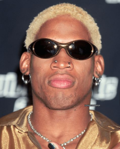 Dennis Rodman Drawing, Dennis Rodman 90s, Denis Rodman, 90s Rappers Aesthetic, 90s Rappers, Michael Jordan Pictures, Spongebob Pics, The Maxx, Dennis The Menace