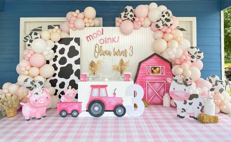 Animal Theme Birthday, Fireman Birthday, Ninjago Birthday, Farm Theme Birthday, Mickey Mouse 1st Birthday, Farm Animal Party, Farm Animals Birthday Party, Farm Themed Birthday Party, Party Backdrops