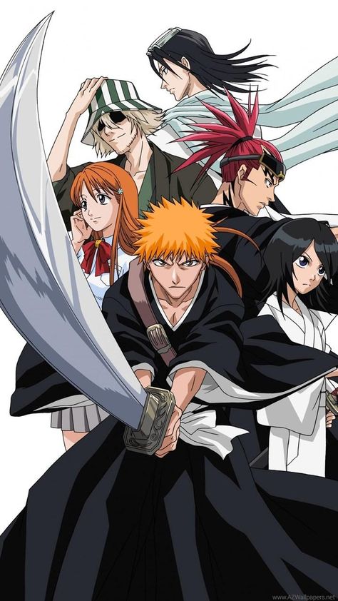 Bleach Wallpaper, Ichigo Manga, Rukia Bleach, Ichigo And Rukia, Bleach Anime Ichigo, Bleach Anime Art, Kurosaki Ichigo, Bleach Fanart, Anime Bleach