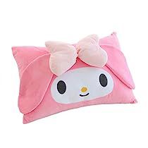 Hot Pink Throw Pillows, Pink Pillow Cases, Case Anime, Soft Throw Pillows, Hello Kitty My Melody, Pink Pillows, Cute Pillows, Kids Bedroom Decor, Cotton Pillow Cases