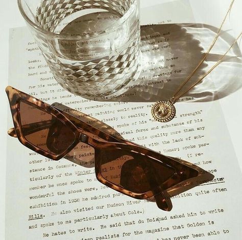 Cat Eye Colors, Classy Aesthetic, Beige Aesthetic, Jewelry Photography, Brown Aesthetic, Coin Necklace, Vintage Aesthetic, Glasses Fashion, Sunglass Frames