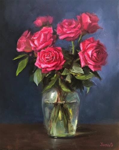 Front Lighting, Wood Roses, Oil Painting Still Life, Roses Painting, Rose Oil Painting, Still Life Flowers, Oil Painting Techniques, Still Life Oil Painting, Oil Painting Flowers