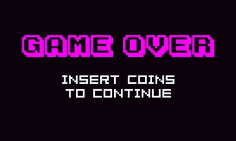 Game Over Insert Coins GIF - Game Over Insert Coins - Discover & Share GIFs Game Wallpaper Iphone, 8 Bit Art, Space Planets, Retro Arcade, After Life, Aesthetic Gif, 8 Bit, Video Game, Pixel Art