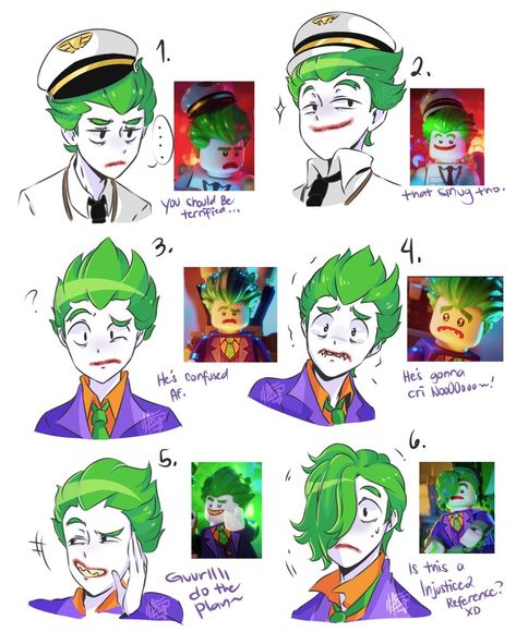 Lego Joker, Bat Joker, Batman X Joker, Cartoon Characters As Humans, Lego Batman Movie, Marvel Fanart, Joker Batman, Joker Art, Batman Movie