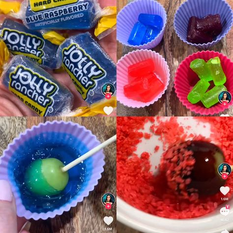 Grape Jolly Rancher Candy, Candy Grapes Jolly Rancher, Grapes With Jolly Rancher, Grapes And Jolly Ranchers, How To Make Candied Grapes With Jolly Ranchers, Pop Rock Desserts, Candy Strawberries With Jolly Ranchers, Jolly Rancher Desserts, Pop Rock Recipes