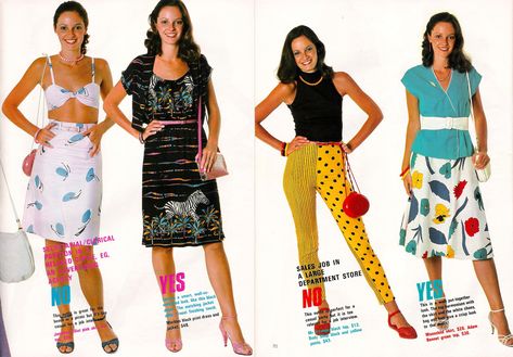 Feb 1981 - early 1980s Australian fashion magazine article on "How To Dress for (1980s) Success" this is the era of 'Working Girl'    1980s fashion Stack Of Magazines, 1980s Looks, 80s And 90s Fashion, 1980s Fashion, Magazine Articles, The 1980s, Australian Fashion, Office Wear, 90s Fashion