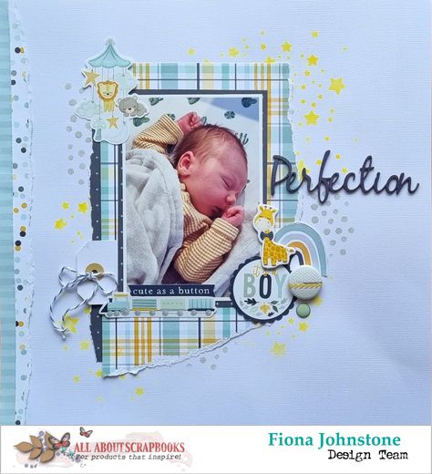 Baby Boy Scrapbook Layouts, Boy Scrapbook Layouts, Baby Scrapbook Album, Baby Scrapbook Pages, Scrapbooking Layouts Baby, Baby Layouts, Baby Boy Scrapbook, Kids Scrapbook