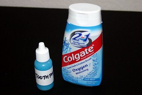 Your own dropper bottle of toothpaste. Great for airplane travel and packing it with kids that have to brush those braces... even camping. Travel Dental Kit, Homeless Ideas, Colgate Toothpaste, Travel Toothpaste, Kids Toothpaste, Travel Nurse, Emergency Preparedness Kit, Liquid Dish Soap, Airline Travel