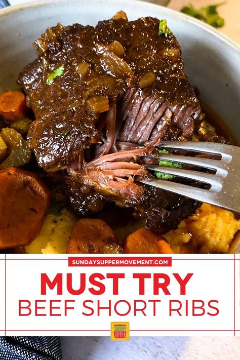 Beef Ribs Slow Cooker, Short Rib Recipes Crockpot, Slow Cooker Beef Short Ribs, Chicken Healthy Recipes, Beef Short Ribs Recipe, Braised Short Ribs Recipe, Short Ribs Slow Cooker, Beef Ribs Recipe, Recipes Crockpot Healthy