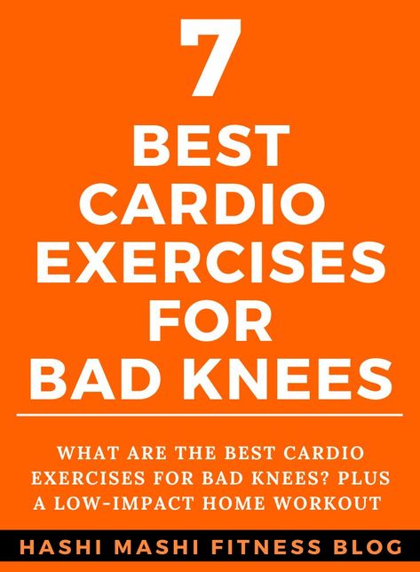 7 Best Cardio Exercises for Bad Knees + Low Impact Workout. 

This article lifts the lid on seven of the best cardio exercises for bad knees, plus a low-impact workout you can do at home and with nothing but some light dumbbells, an adjustable bench, and a resistance band. Cocktail Attire Plus Size, Bad Knees Workout, Cardio For Bad Knees, Knees Workout, Exercises For Bad Knees, Womens Cocktail Attire, Best Cardio Exercises, Bad Knee Workout, Low Impact Cardio Workout