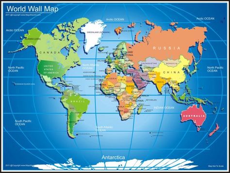 Colorful World Map Wallpaper 3 Full World Map, Free Printable World Map, World Map Picture, Cool World Map, World Map Outline, New World Map, World Map With Countries, 1366x768 Wallpaper, World Map Printable