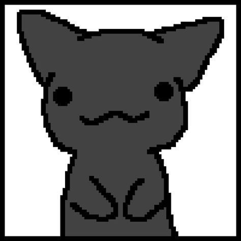 Pfp Gif, Drawing Application, Discord Pfps, Pixel Drawing, Cat Base, Gif Animation, Cat Cat, Drawing Base, Cat Gif